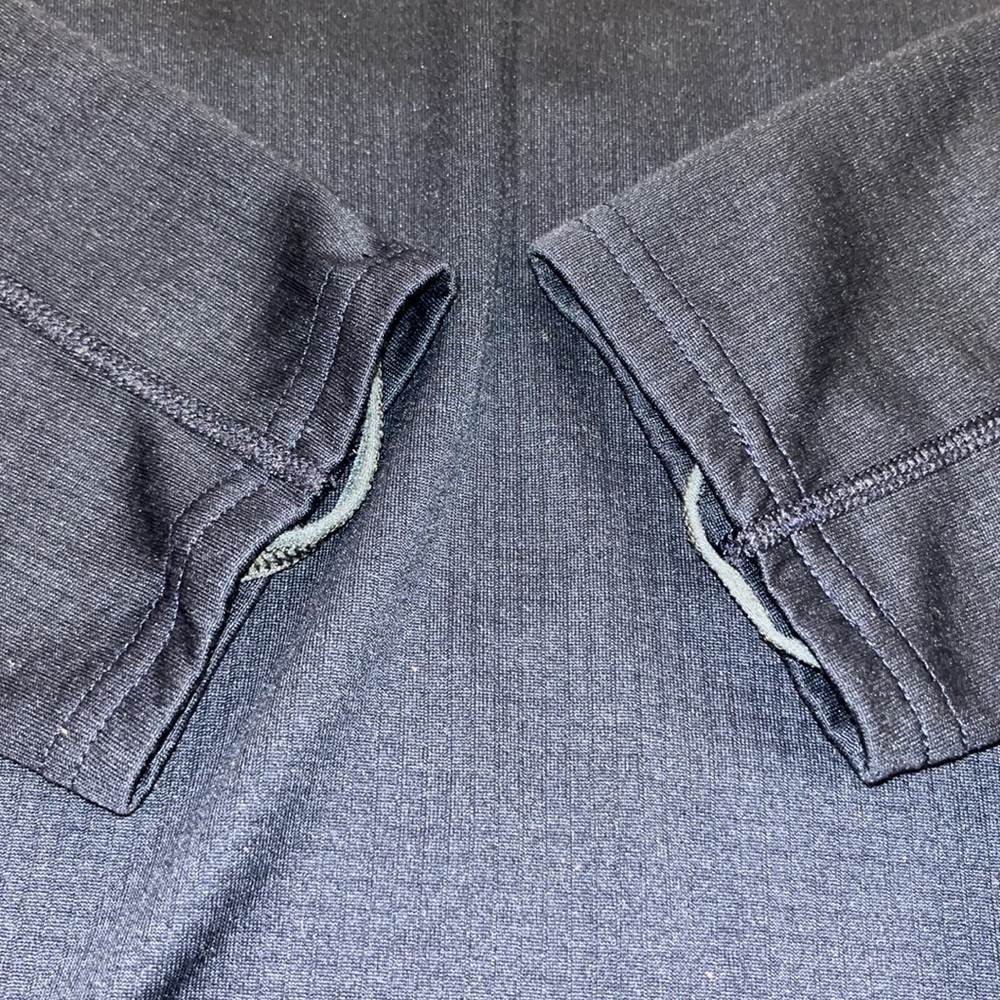 Patagonia Women's Long Sleeve Tee - Navy Blue - Picture 8 of 11